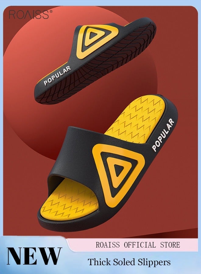 رويس صنادل صيفية للجنسين، شباشب مريحة بنعل مانع للانزلاق، شباشب خفيفة الوزن ومسامية، أحذية شاطئية غير رسمية، مناسبة للحمام أو الشاطئ أو أي مكان ترفيهي في الهواء الطلق - Image 2